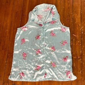 Victoria’s Secret Pajama set Light Blue Floral